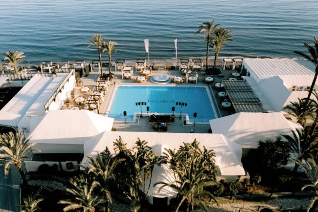 La cabane marbella beach club Dolce Gabbana